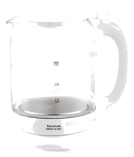 BOUILLOIRE EN VERRE 1,7L SIENA GLASS TAURUS