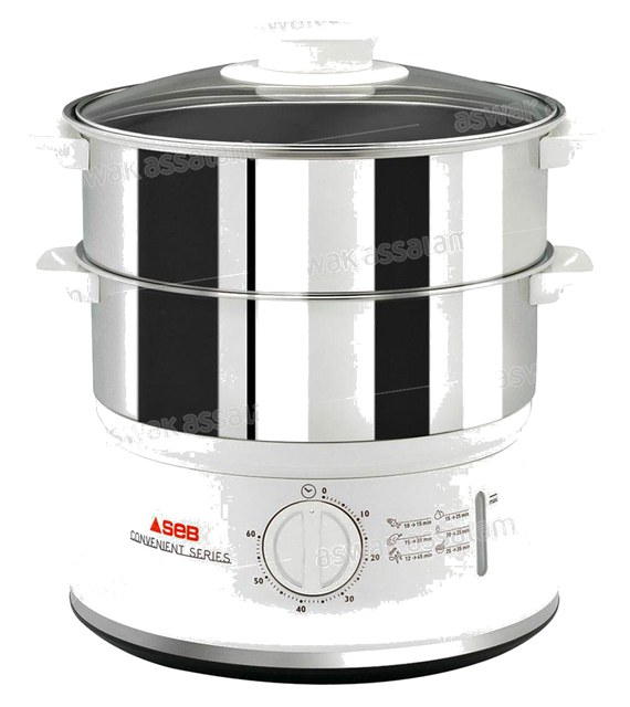 CUISEUR VAPEUR 3L 900W INOX CONVENIENT VC1451 SEB