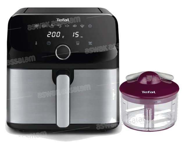 FRITEUSE SANS HUILE EASY FRY DIGITAL 7.5L EY 855D10SS TEFAL (MINI HACHOIR GRATUIT)