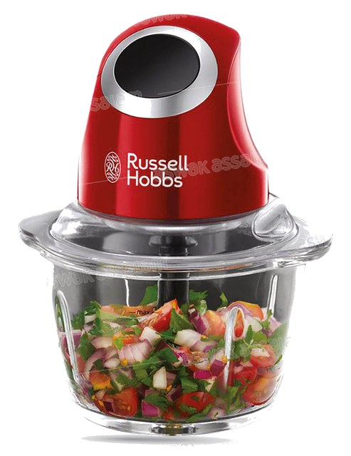 MINI HACHOIR BOL EN VERRE 200W 24660-56 RUSSELL HOBBS