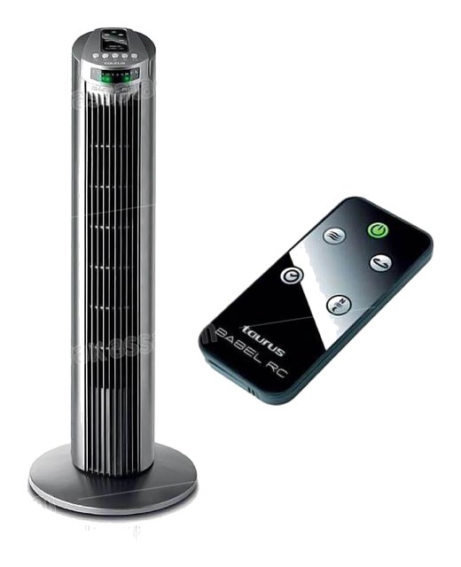 VENTILATEUR COLONNE 3 VITESSES BABEL RC TAURUS