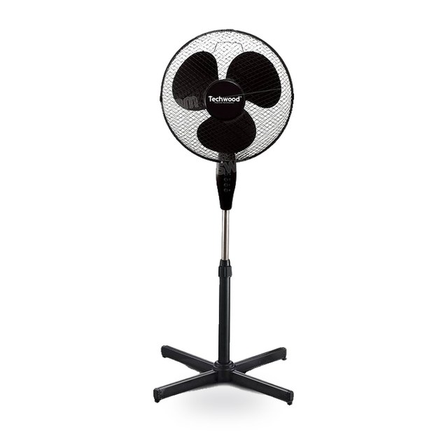 VENTILATEUR SUR PIED 40W 40CM NOIR TVE-439 TECHWOOD