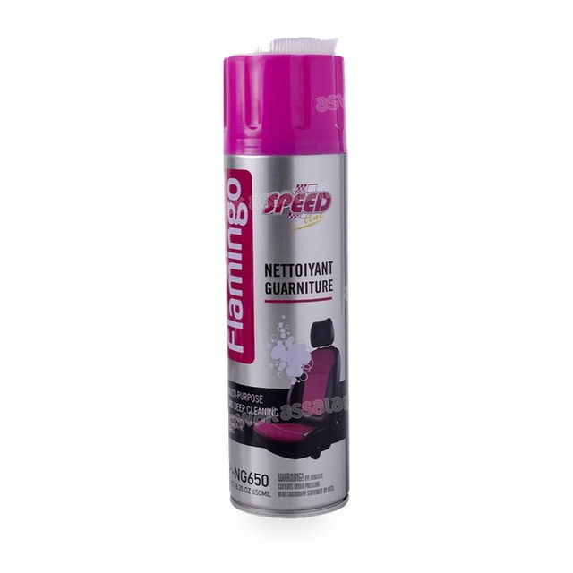 NETTOYANT SIEGE ET GARNITURE 650ML FLAMINGO