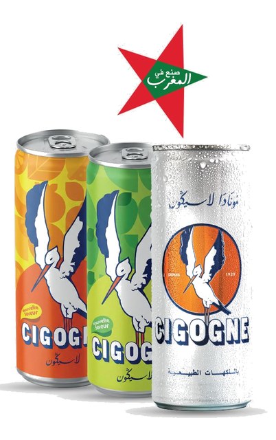 Boisson gazeuse 25cl divers parfums – LA CIGOGNE