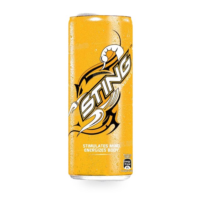 BOISSON ENERGISANTE GOLD RUSH 25CL STING