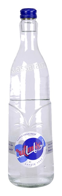 EAU GAZEUSE BOUTEILLE EN VERRE 75CL OULMES
