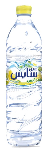 EAU MINERALE AROMATISEE CITRON VERT 1,5 AIN SAISS