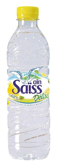 EAU MINERALE NATURELLE CITRON VERT 50CL AIN SAISS