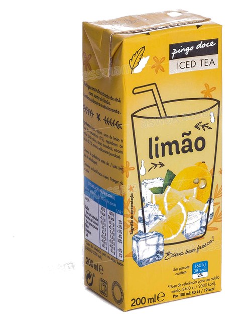 ICE TEA CITRON 20CL PINGO DOCE