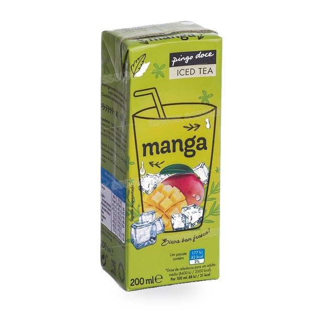 ICE TEA MANGUE 20CL PINGO DOCE