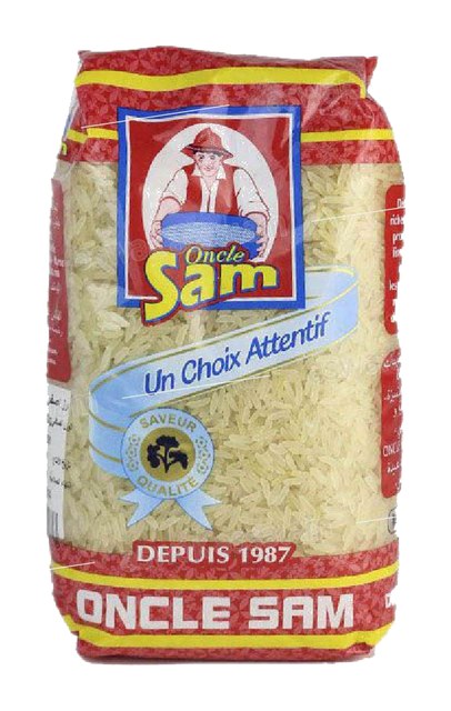 RIZ LONG JAUNE 900G ONCLE SAM