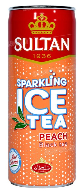 ICE TEA PECHE CANETTE 33CL SULTAN
