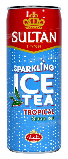 ICE TEA TROPICAL CANETTE 33CL SULTAN