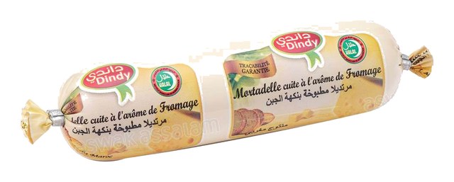 MORTADELLE FROMAGE 380G DINDY
