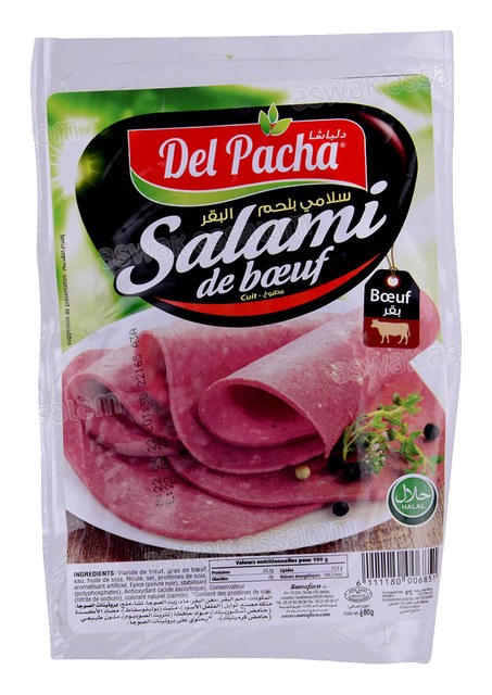 SALAMI DE BOEUF 80G DEL PACHA