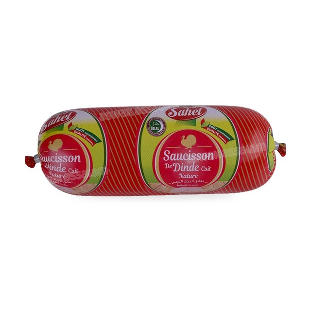 SAUCISSON DE DINDE 600G SAHEL