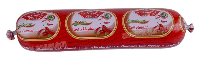 SAUCISSON DE VOLAILLE PIQUANT 350G ASSILA