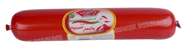 SAUCISSON DE VOLAILLE PIQUANT 800G ASSILA