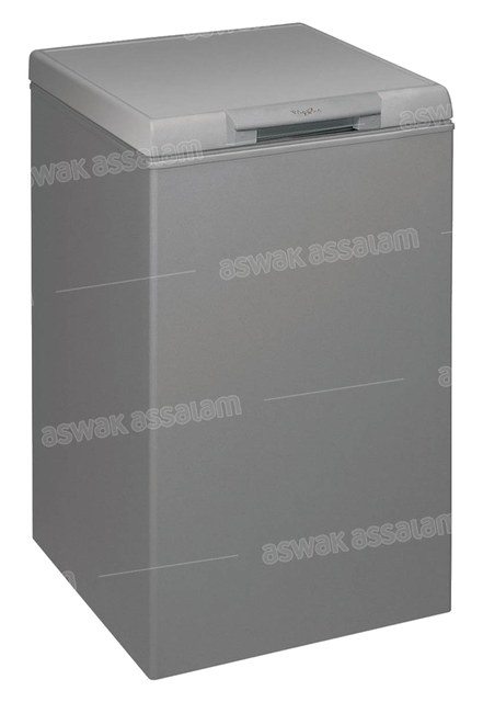 CONGELATEUR 110L A+ FREEZER SILVER CF16S WHIRLPOOL