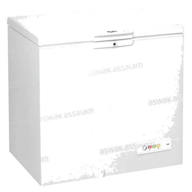 CONGELATEUR 255L A+ CF 350 BLANC WHIRLPOOL