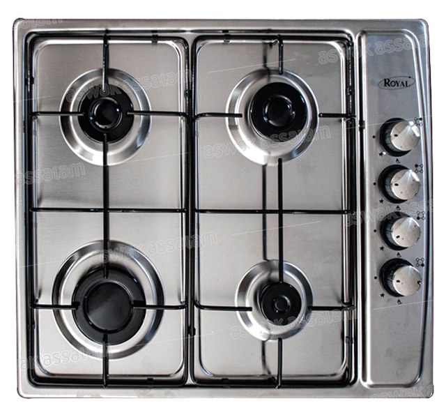 PLAQUE DE CUISSON 4 FEUX ENCASTRABLE 60*60CM INOX LX-410B ROYAL