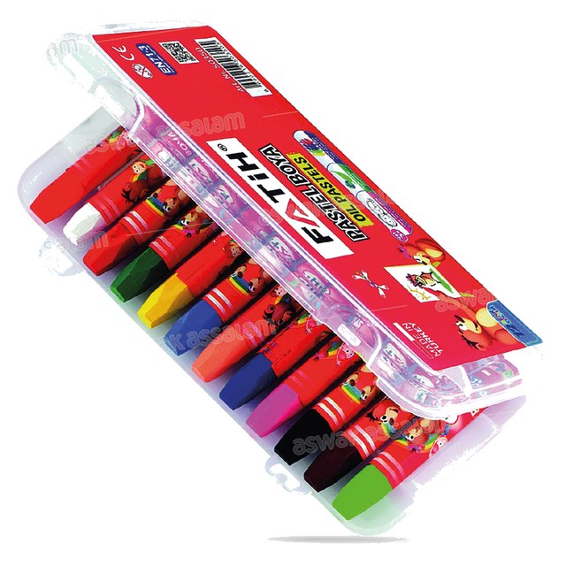 12 CRAYONS PASTELS A L’HUILE FATIH