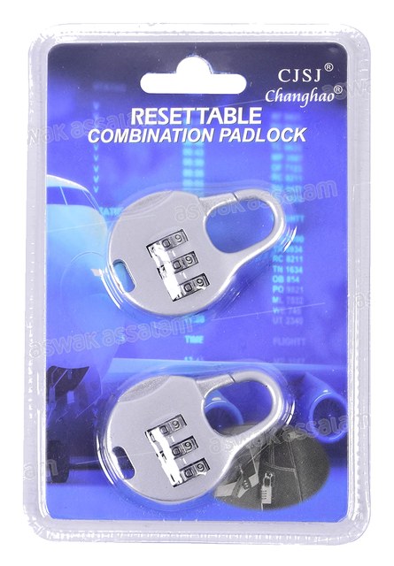 CADENAS DE VOYAGE A CODE 2 UNITES 5*3.5CM