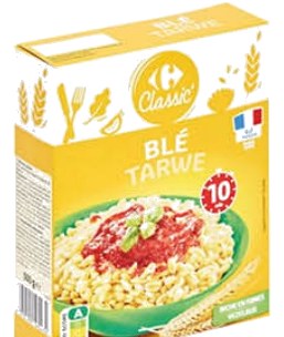 Blé précuit cuisson en 10min Carrefour 500g