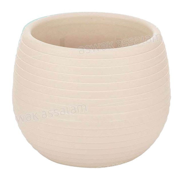 POT DE FLEURS 1,3L CREME GAMME COLORFUL