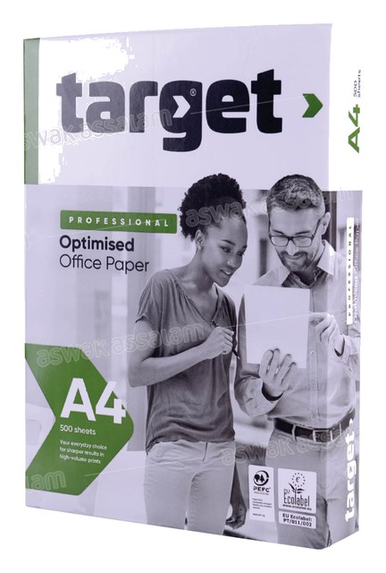RAMETTE DE PAPIER A4 500 FEUILLES TARGET PRO