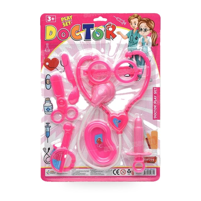 SET DOCTEUR AVEC ACCESSOIRES POUR FILLE