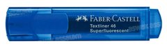 SURLIGNEUR TRANSPARENT BLEU FABER-CASTELL