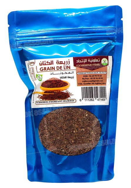 GRAINES DE LIN 200G
