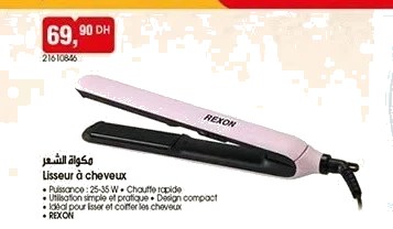 Lisseur à cheveux Rexon