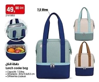 Sac isotherme lunch cooler bag – 7,5 litres
