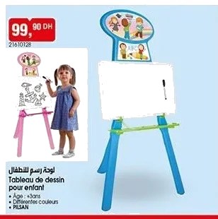 Tableau de dessin pour enfant – Age 3 ans et plus