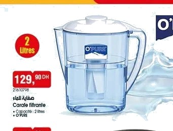 Carafe filtrante O’Pure – 2L