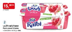 Yaourt à boire Raïbi grenade – Lot de 8 x 165g