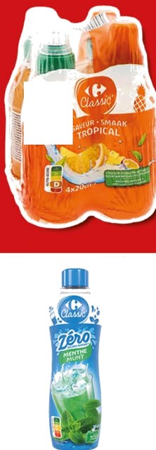 Laill la menthe 0% surce Carrefour 75cl mm