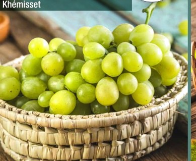 Raisin blanc local uk prix au kg