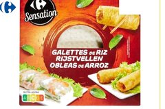 Galettes de riz Carrefour Sensation 100ç prix au kg