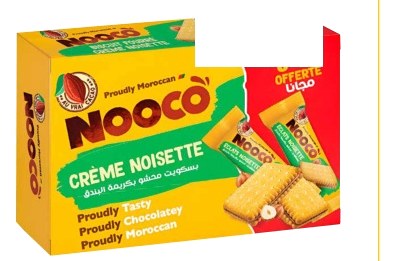 acK de DISCUI fourrés crème noisette prix au kg