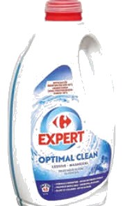 Lessive Expert bleu Carrefour 2 6L