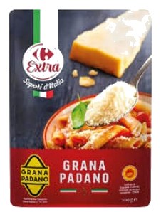 Grana Padano râpé AOP Carrefour 100g