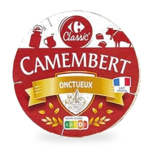 Camembert 45% MG Carrefour 250g ee ee