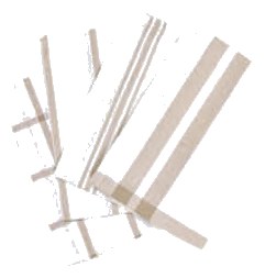 Lot de 4 torchons Iris 40x60cm