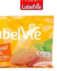 sb Cordon bleu de poulet panés LabelVie 400g