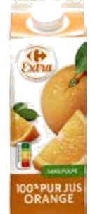 Pur jus d'orange Carrefour 1L