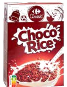 Céréales choco rice Carrefour 375g