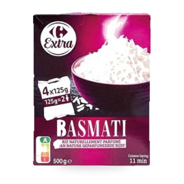 Riz parfumé Basmati Carrefour 1259 x 4